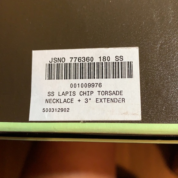 Sterling Ross & Simons Lapis Torsade Necklace - Picture 14 of 17